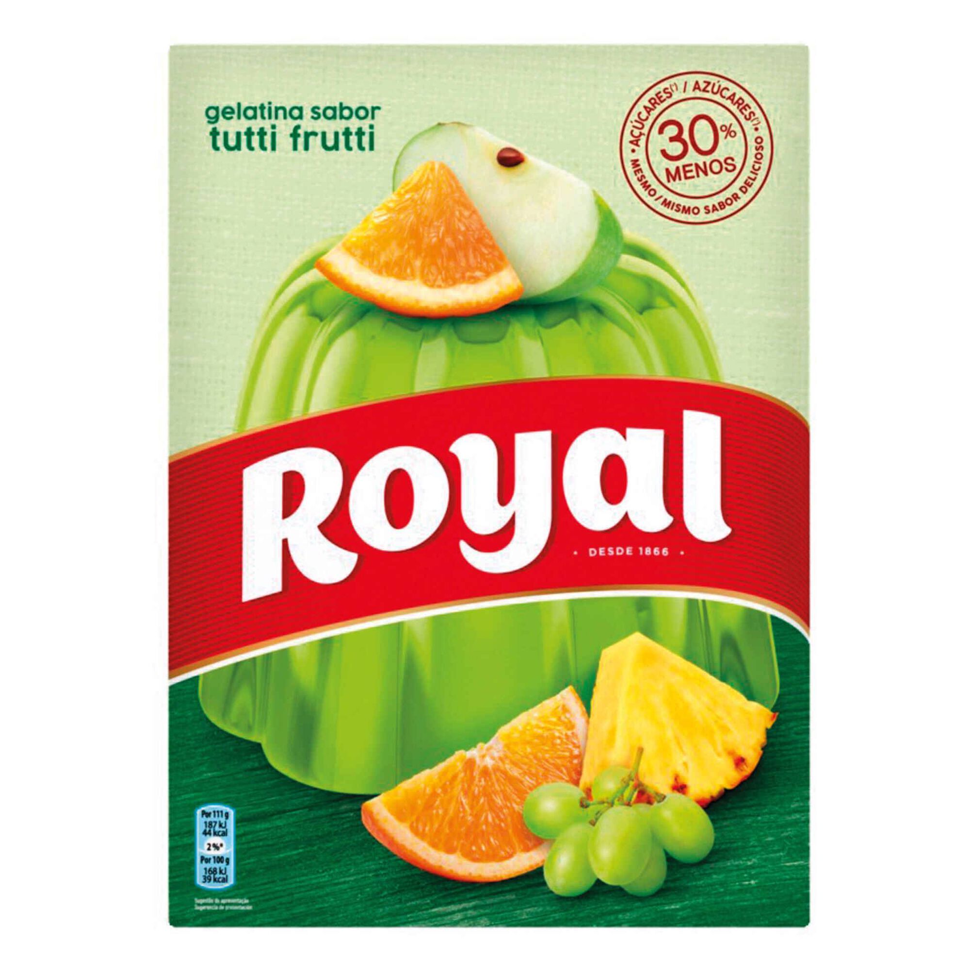 Royal Tutti Frutti Gelatin 114GRS