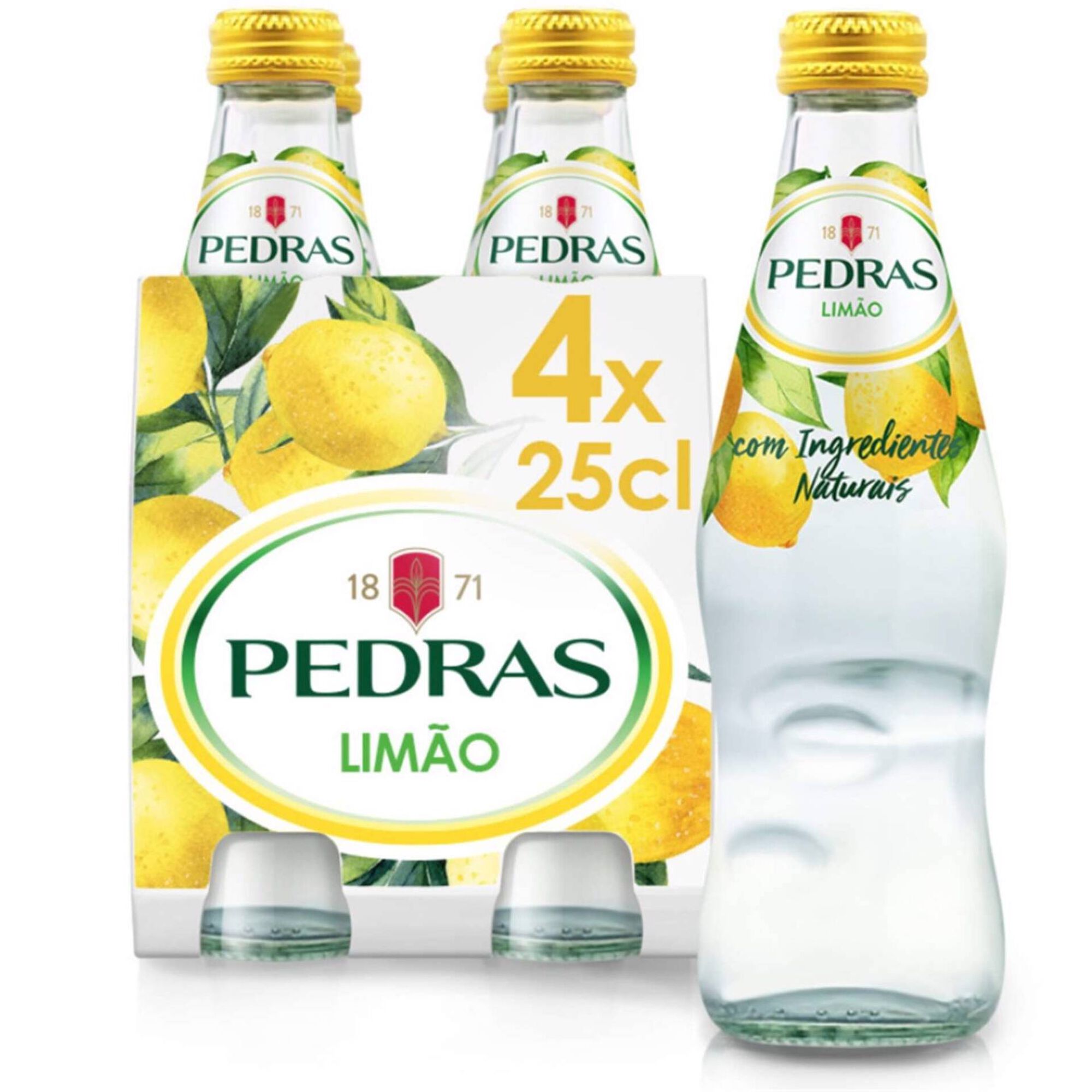 Pedras Limão Lemon Water 4-Pack