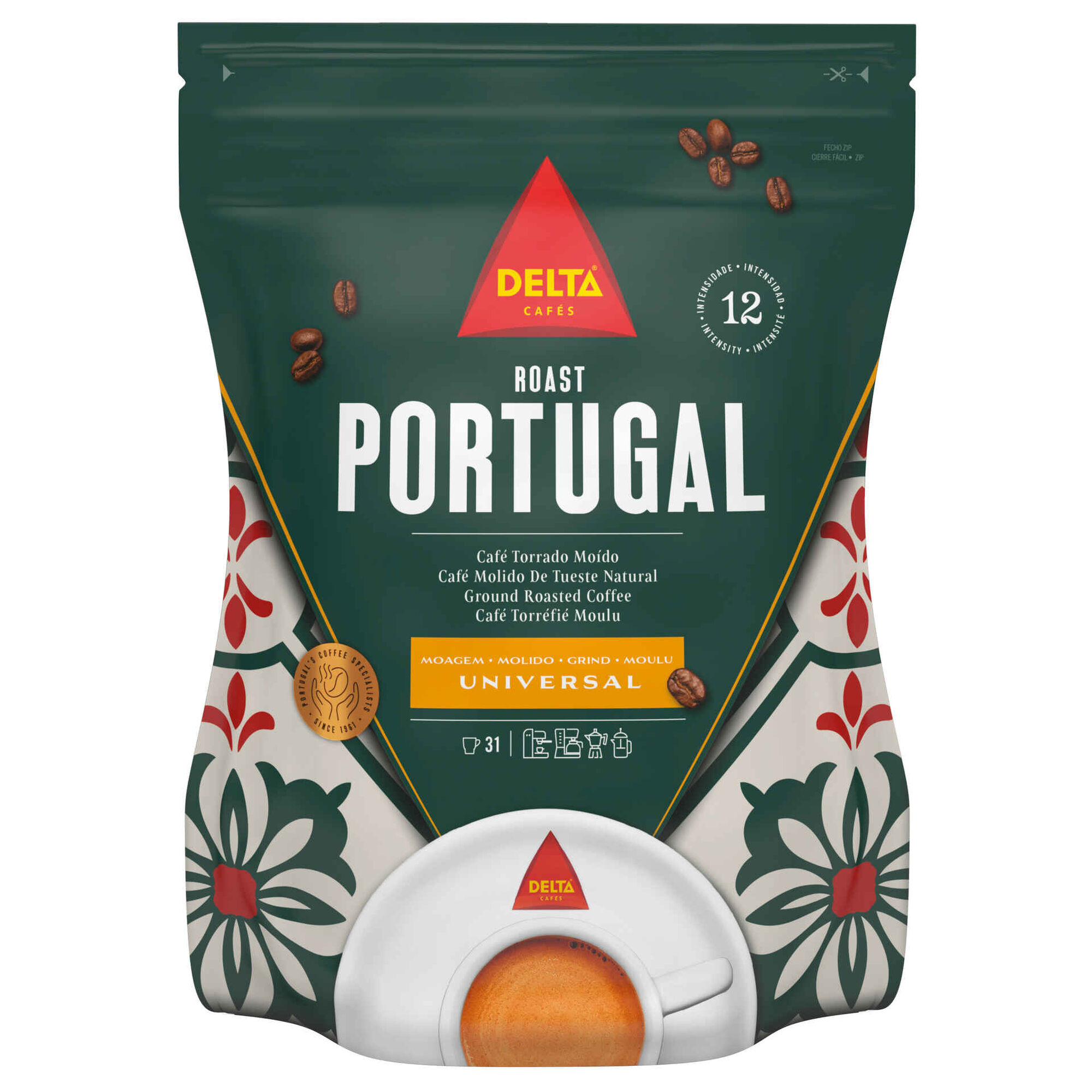 Delta Roast Portugal Ground Coffee 220GRS