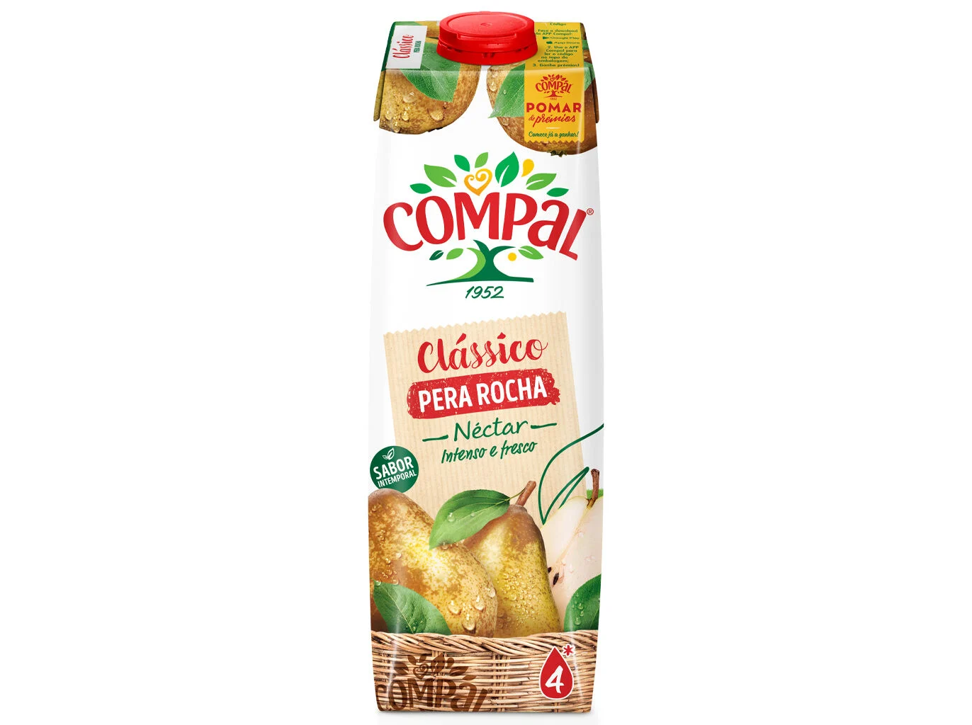 Compal Rocha Pear Nectar 1LT