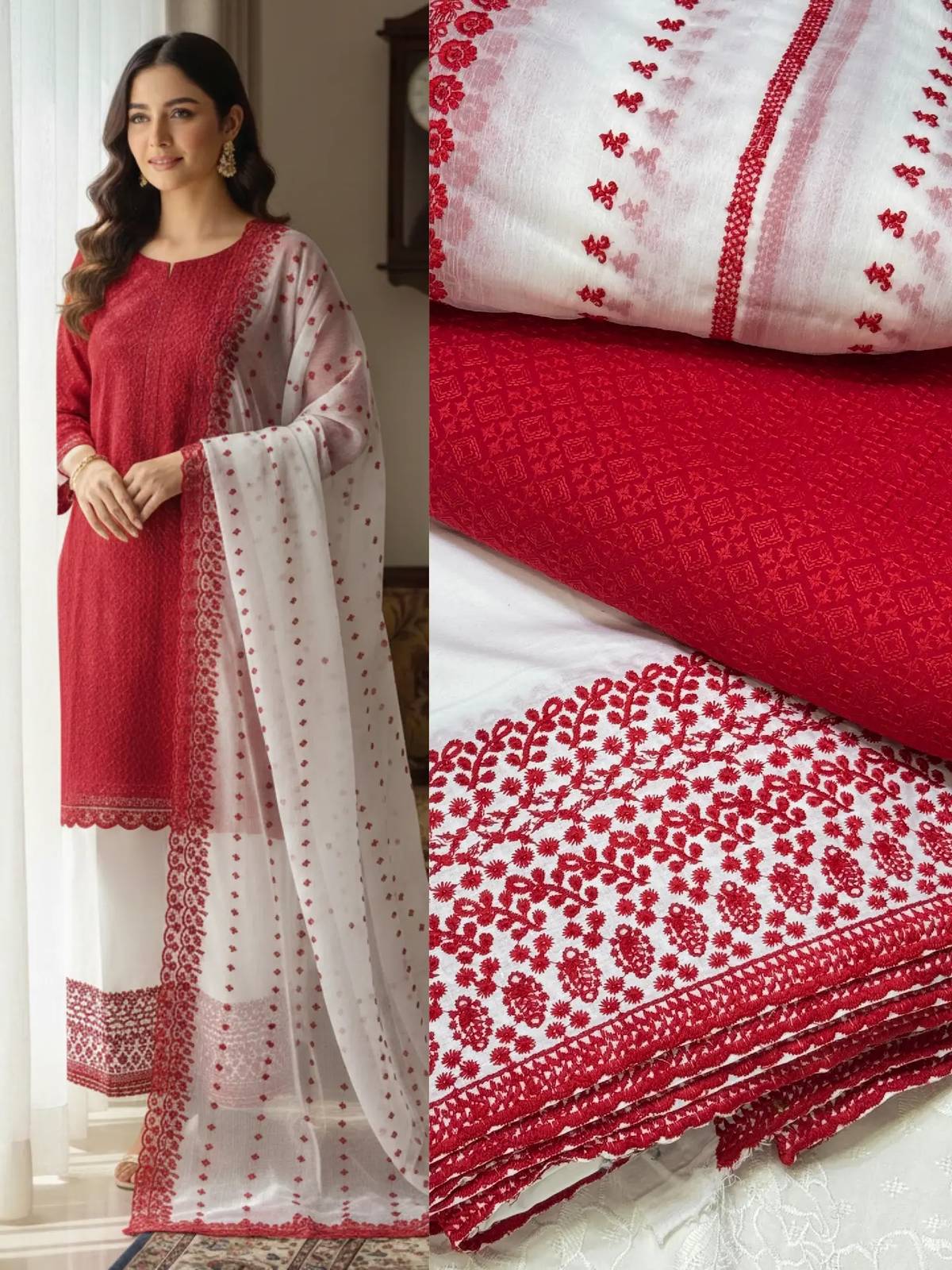 Lawn Chicken Kari 3pc Unstiched 