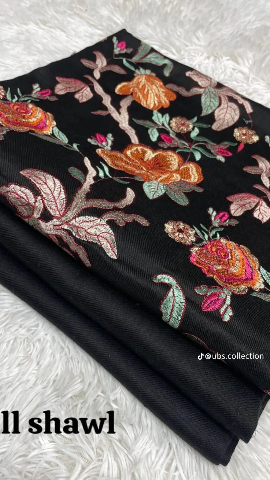 3-Pc Suit with Embroidered Shawl 
