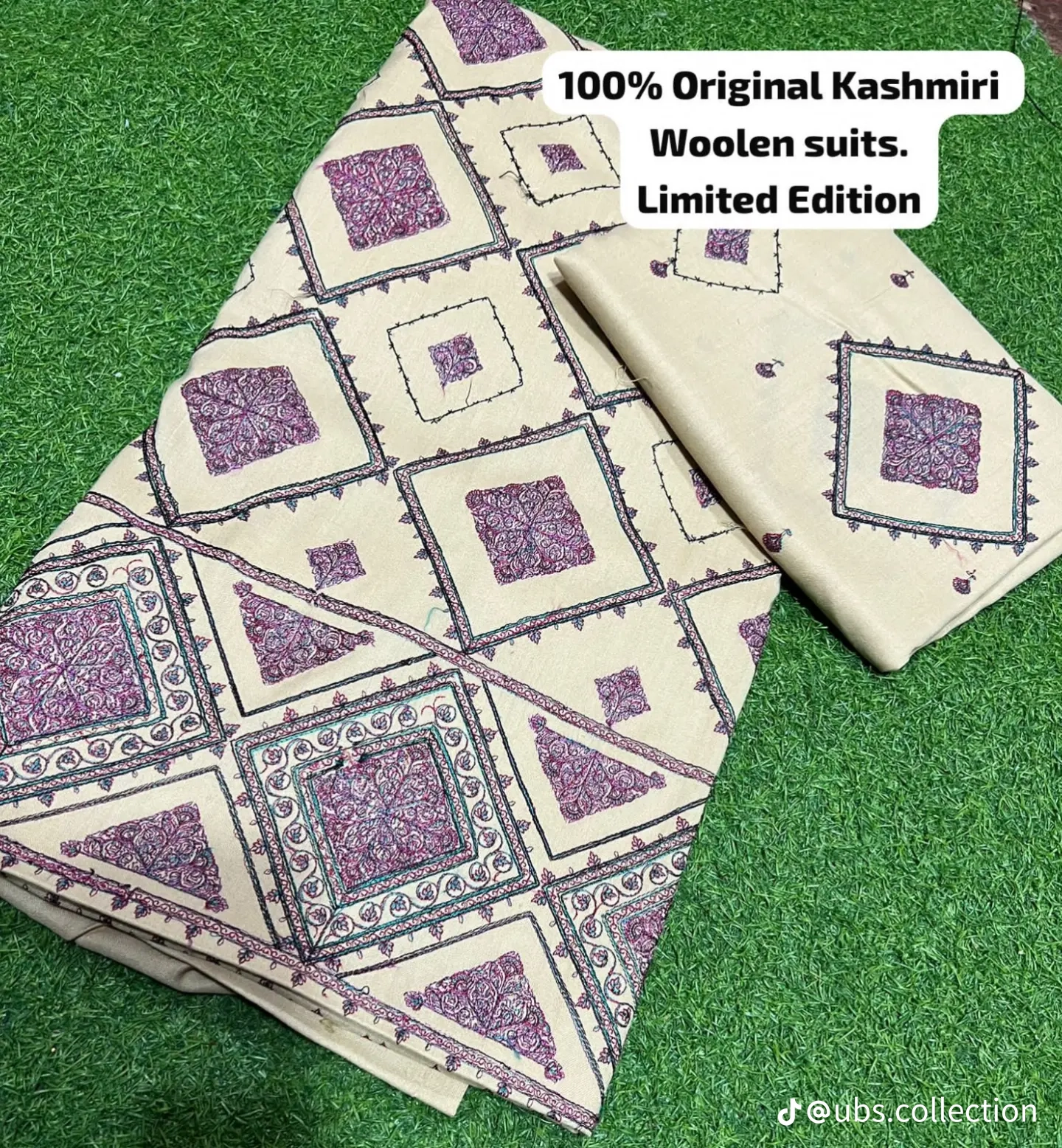 3-Pc Suit with Embroidered Shawl 