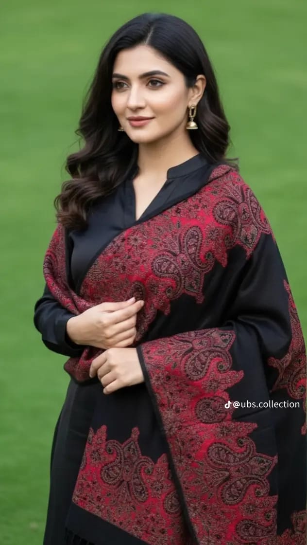 Wool Shawl 3 PC SUIT