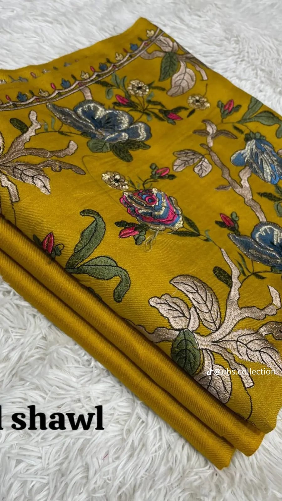 3-Pc Suit with Embroidered Shawl 