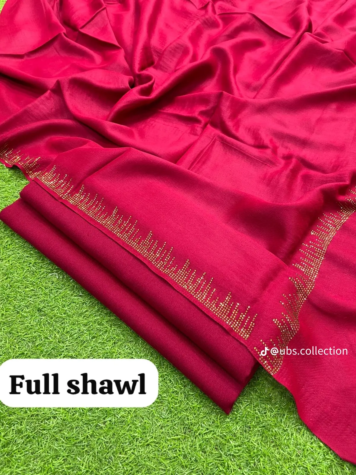 Wool Pashmina 3 pc suit with Shawl 