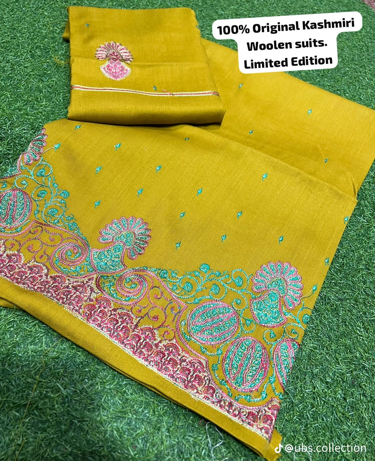 3-Pc Suit with Embroidered Shawl 