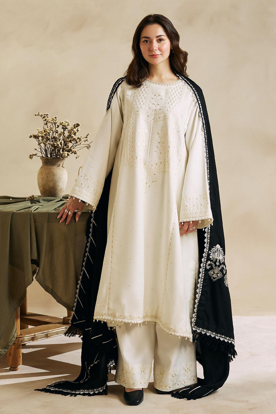 Zara Shahjahan 5009 3pc dhanak unstitched