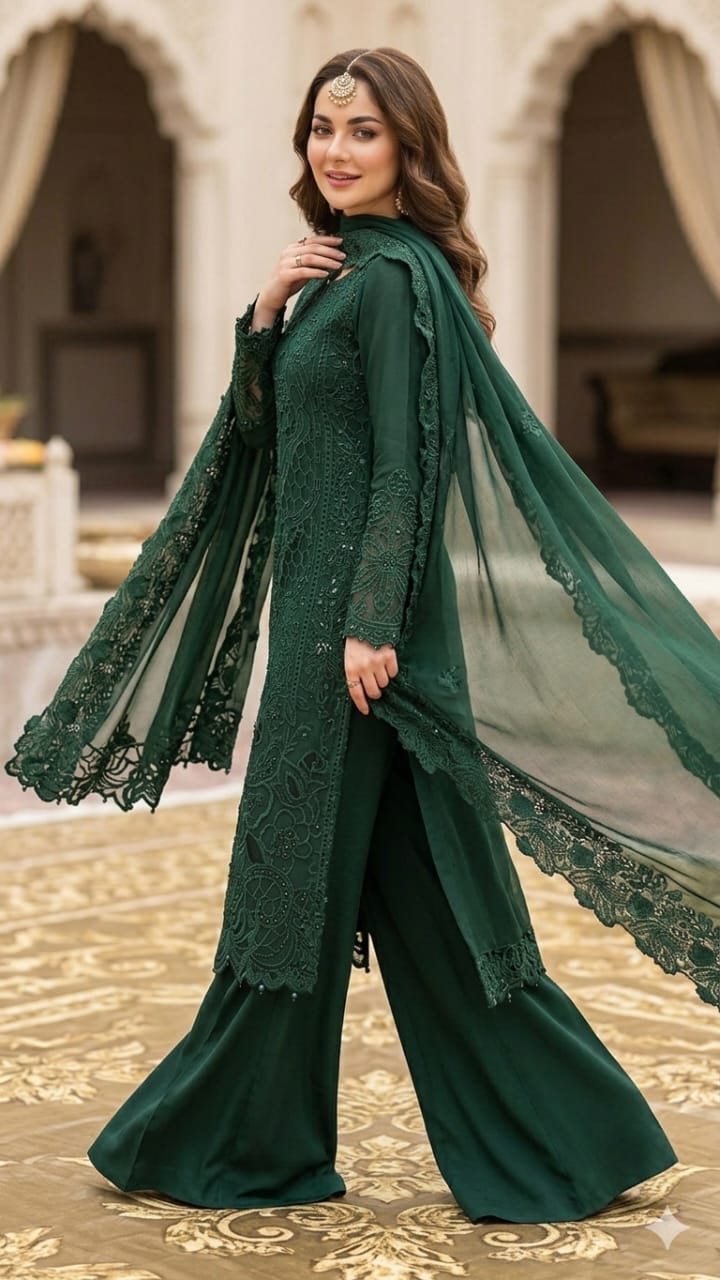 Lawn Embroidered 3pc Unstitched 