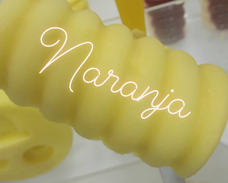 Paleta de Naranja