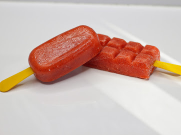 Paletas de fresa pasion