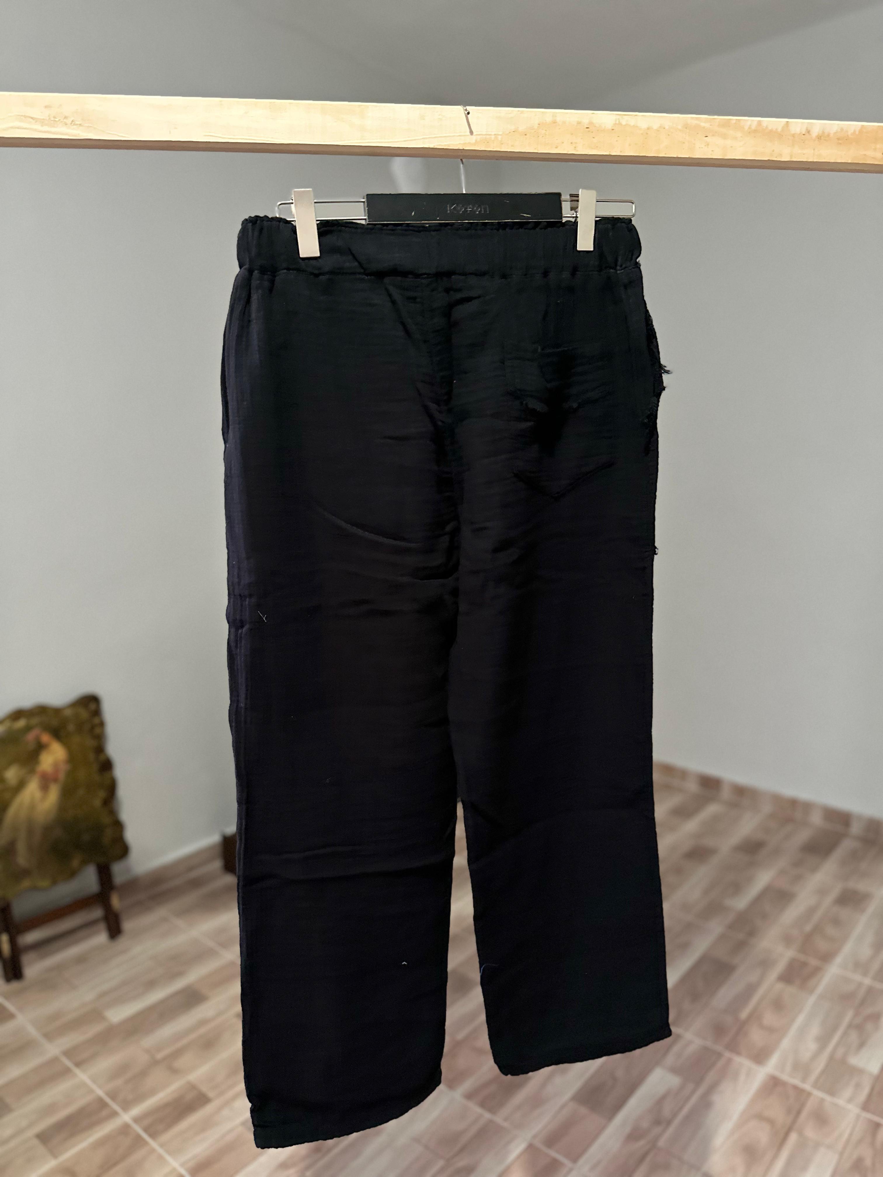 Müslin kumaş pantolon