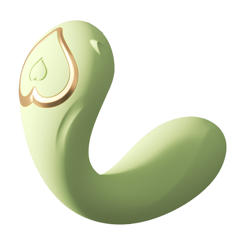 BUYUER Wearable Silent Egg Vibrator with APP Remote Control, Intelligent Heating & Clitoral Suction, 12 Vibration Modes, Double-Layer Silicone, Rechargeable Love Toy for Women (Pink/Green)