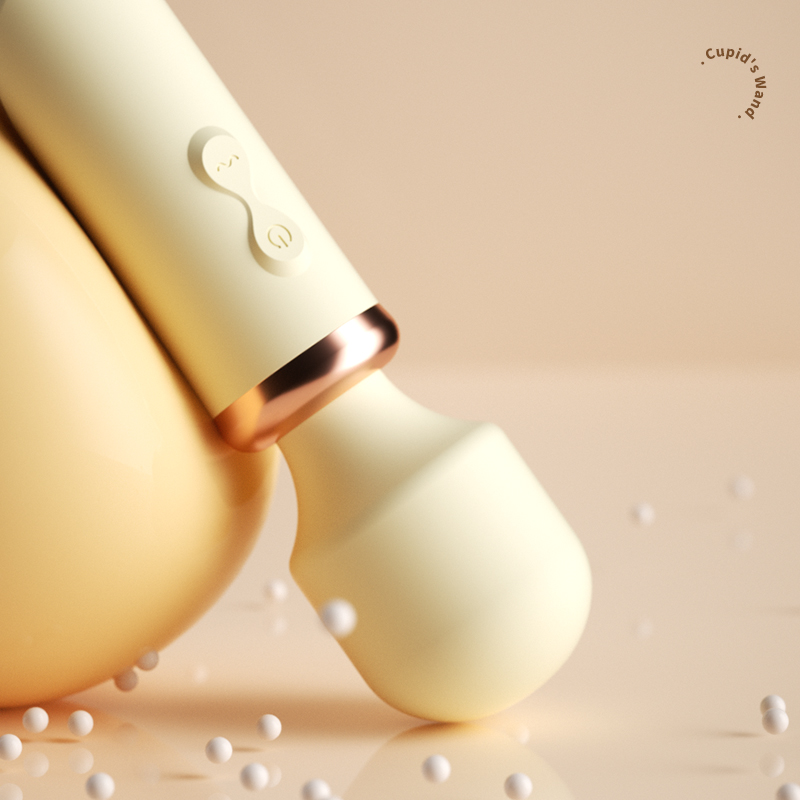 BUYUER Dual-Ended Vibrating Massager for Women – Split Design for G&A Spot Stimulation, 10,000 RPM Strong Vibrations, Heating, Liquid Silicone, Waterproof, USB Rechargeable