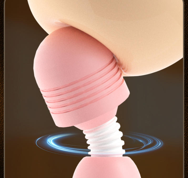 Milo AV Wand – Multi-Frequency Rechargeable Clitoral Vibrator, 10 Modes + Stepless Speed, 7000rpm Strong Motor, Low Noise Waterproof Adult Sex Toy for Women Quick Orgasm (Wholesale OEM)