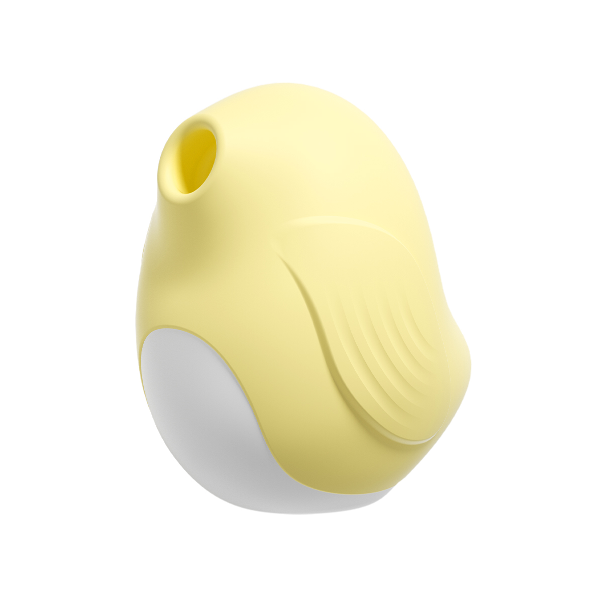 BoBo Bird Clitoral Sucking Vibrator for Women – 10 Speeds Full-Body Vibration, Food-Grade Silicone, Whisper-Quiet, Portable Egg Massager with Powerful Suction, Yellow/Pink