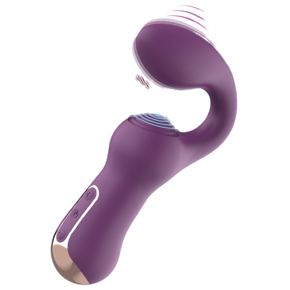 BUYUER Powerful G-Spot Vibrator for Women – Rechargeable Silicone Clitoral & G-Spot Massager with Strong Deep Vibes, Waterproof, Quiet (40dB) – Adult Sex Toy for Solo or Couples Play – Purple
