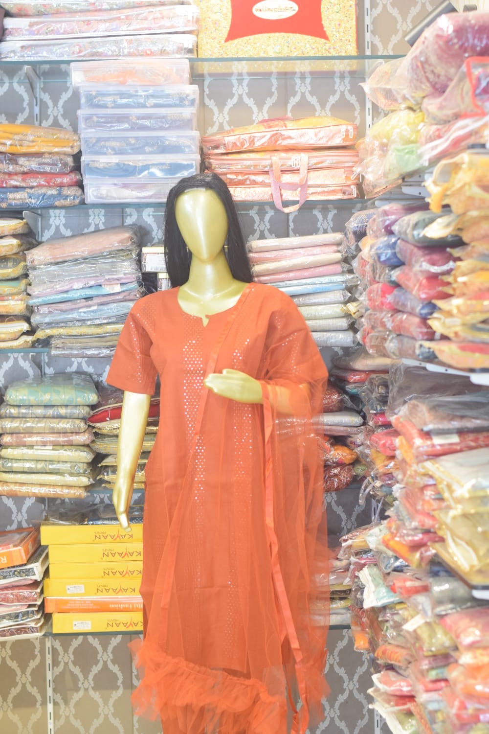 Orange Traditional Dress