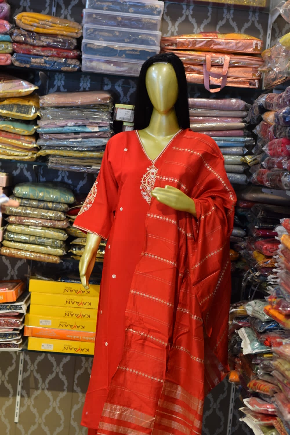 Red Traditional Dress