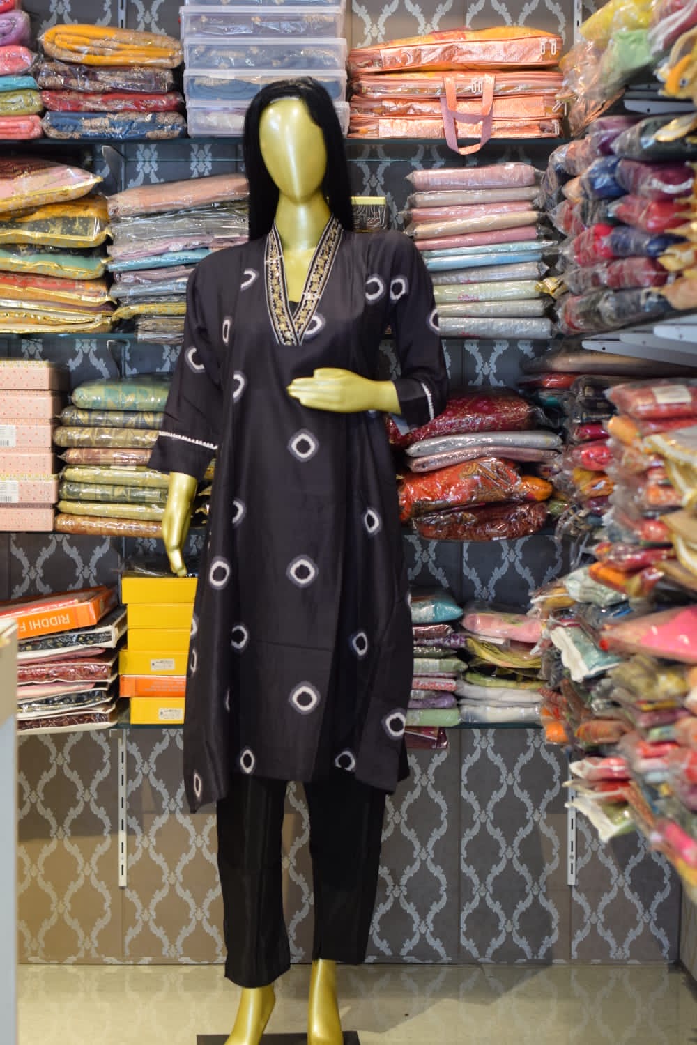 Traditional Embroidered Kurta