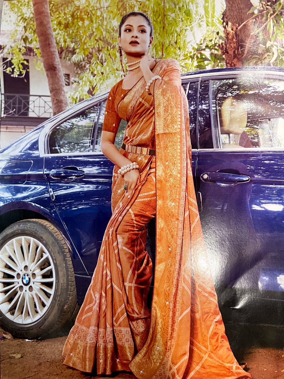Elegant Designer Saree