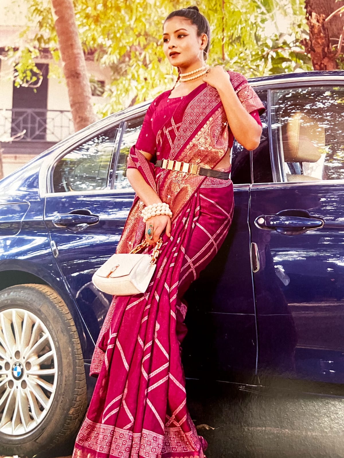 Elegant Designer Saree