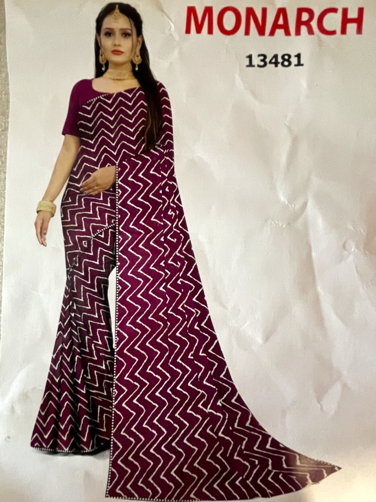 Monarch Designer Saree