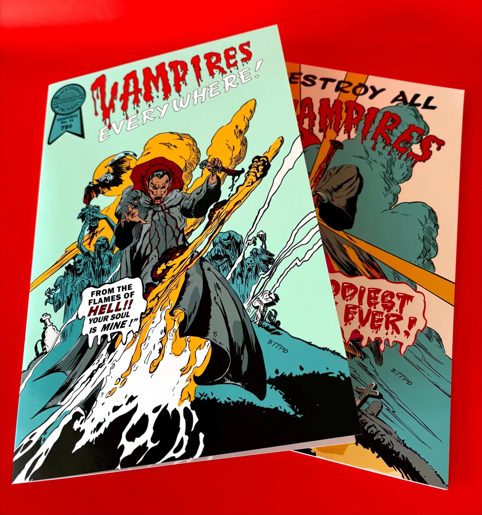 Vampires Everywhere / Destroy All Vampires Comic Books