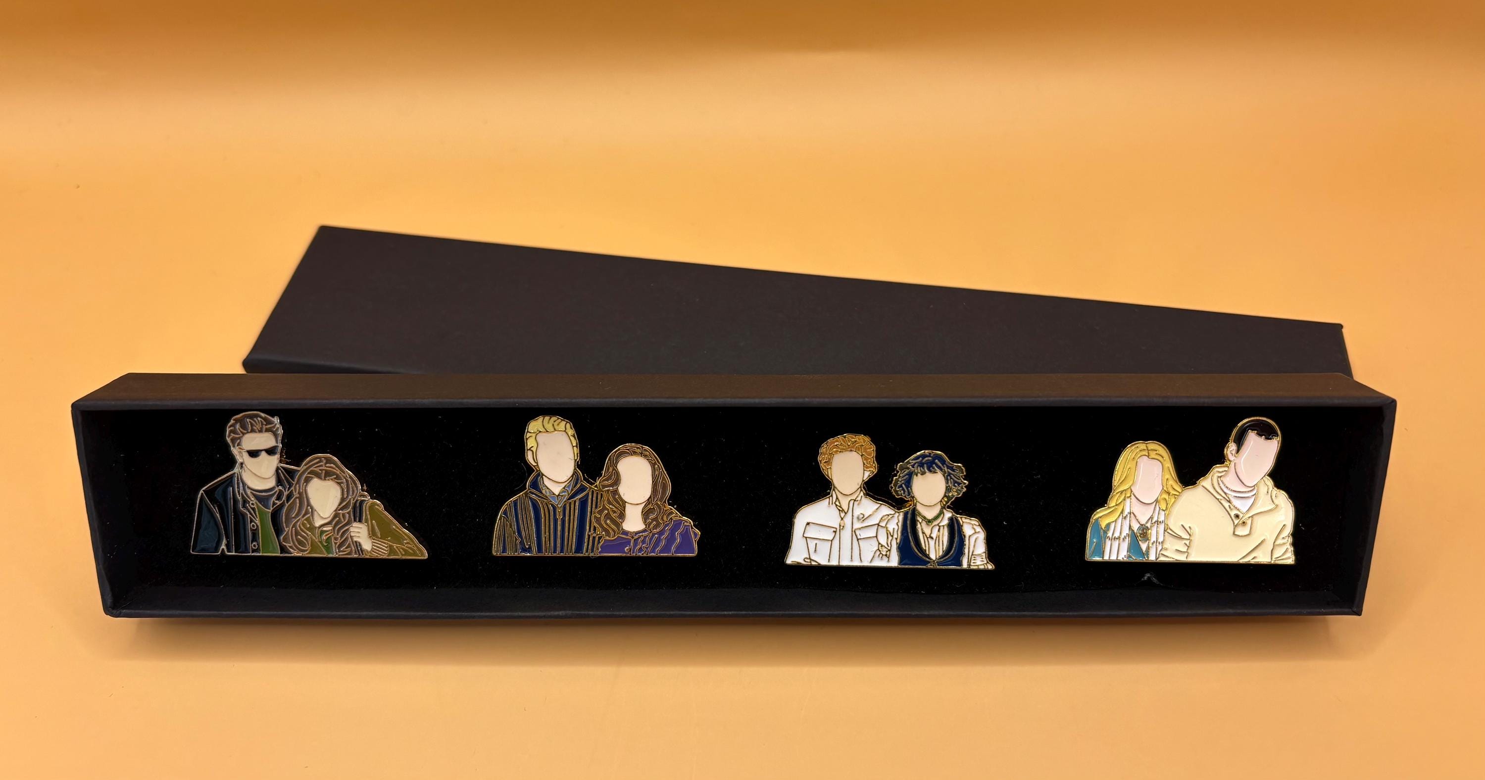 Twilight themed Enamel Pin Badges