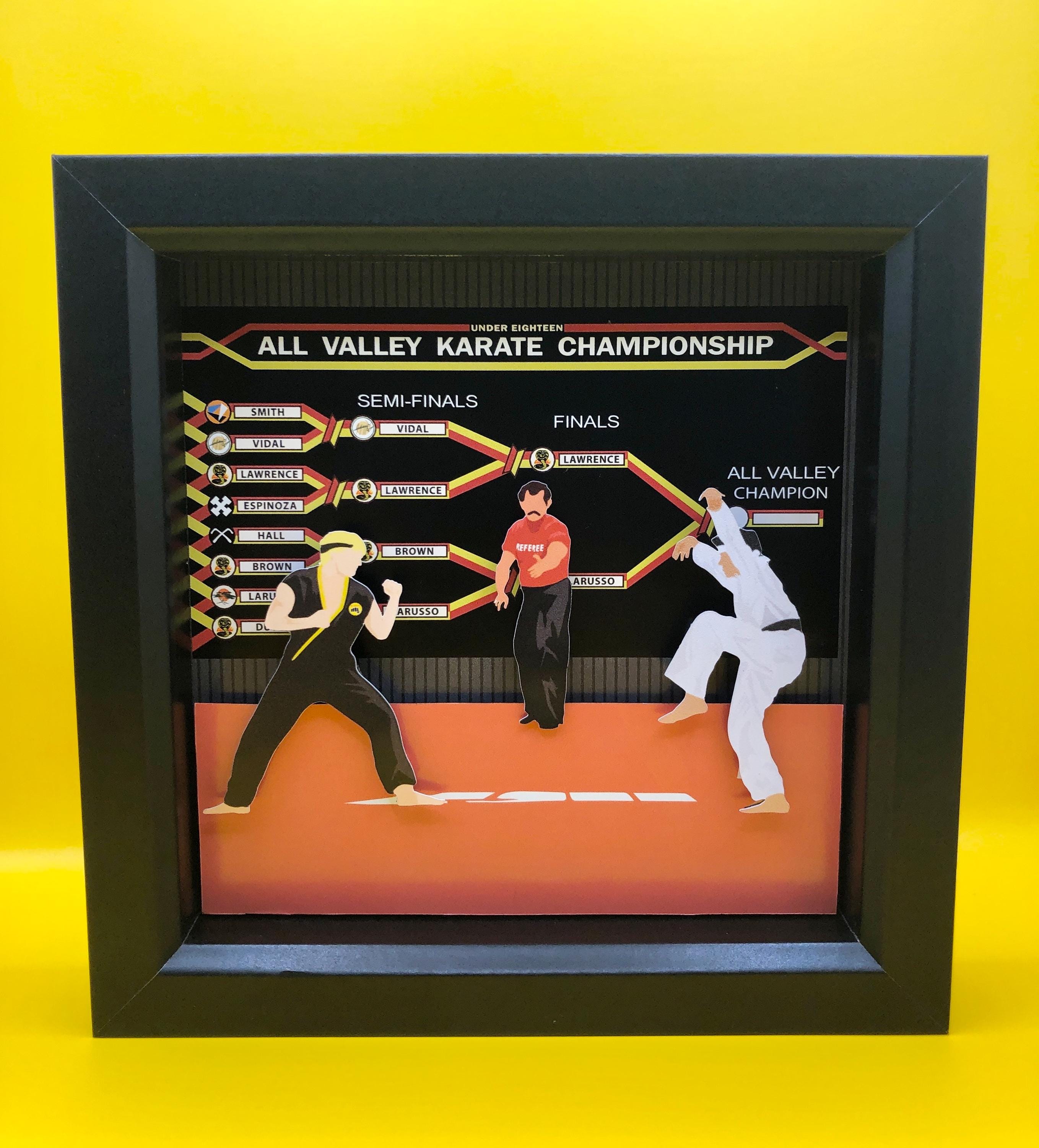 Karate Kid inspired 3D picture frame