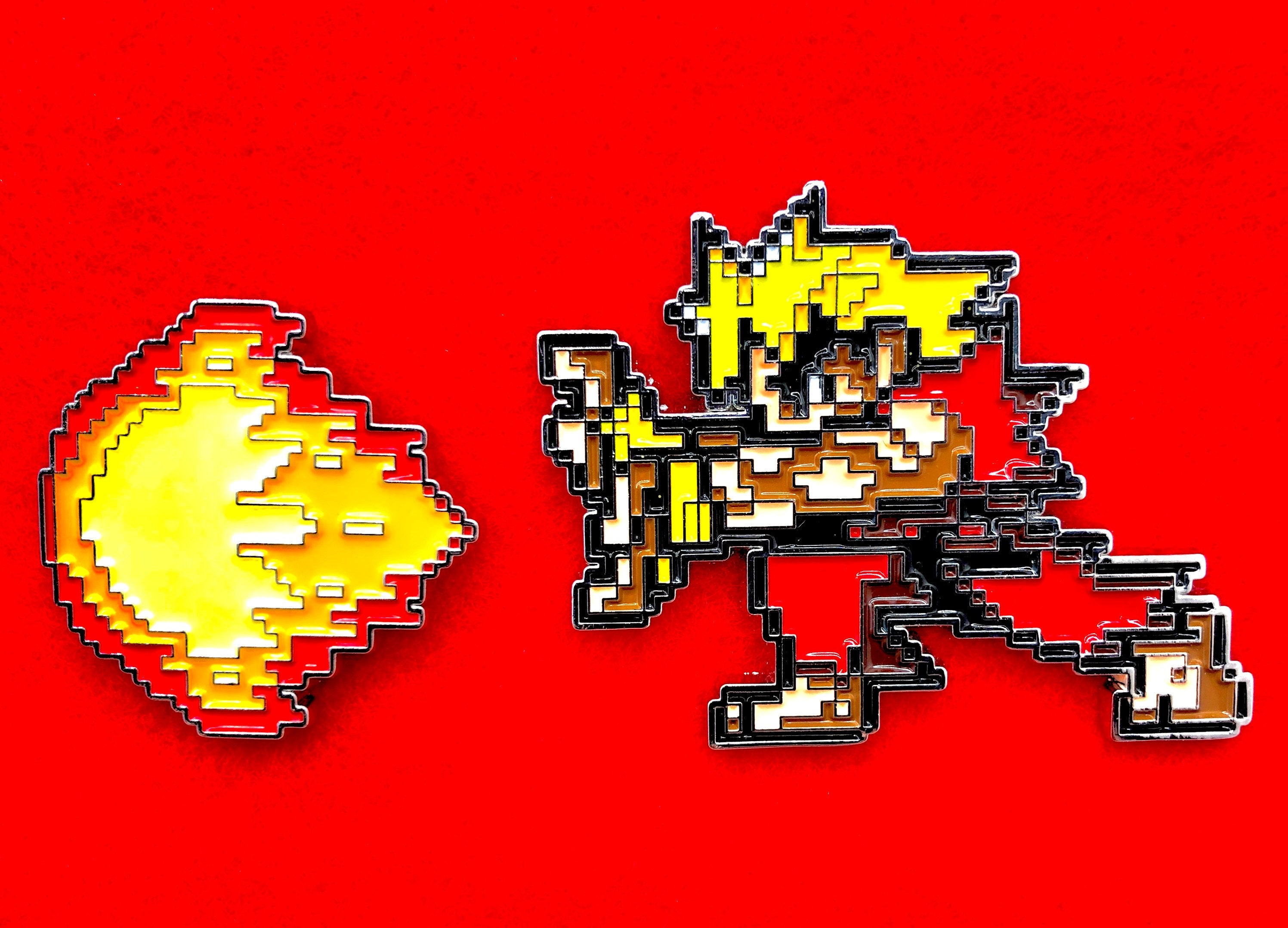 Street Fighter Enamel Pin Badge