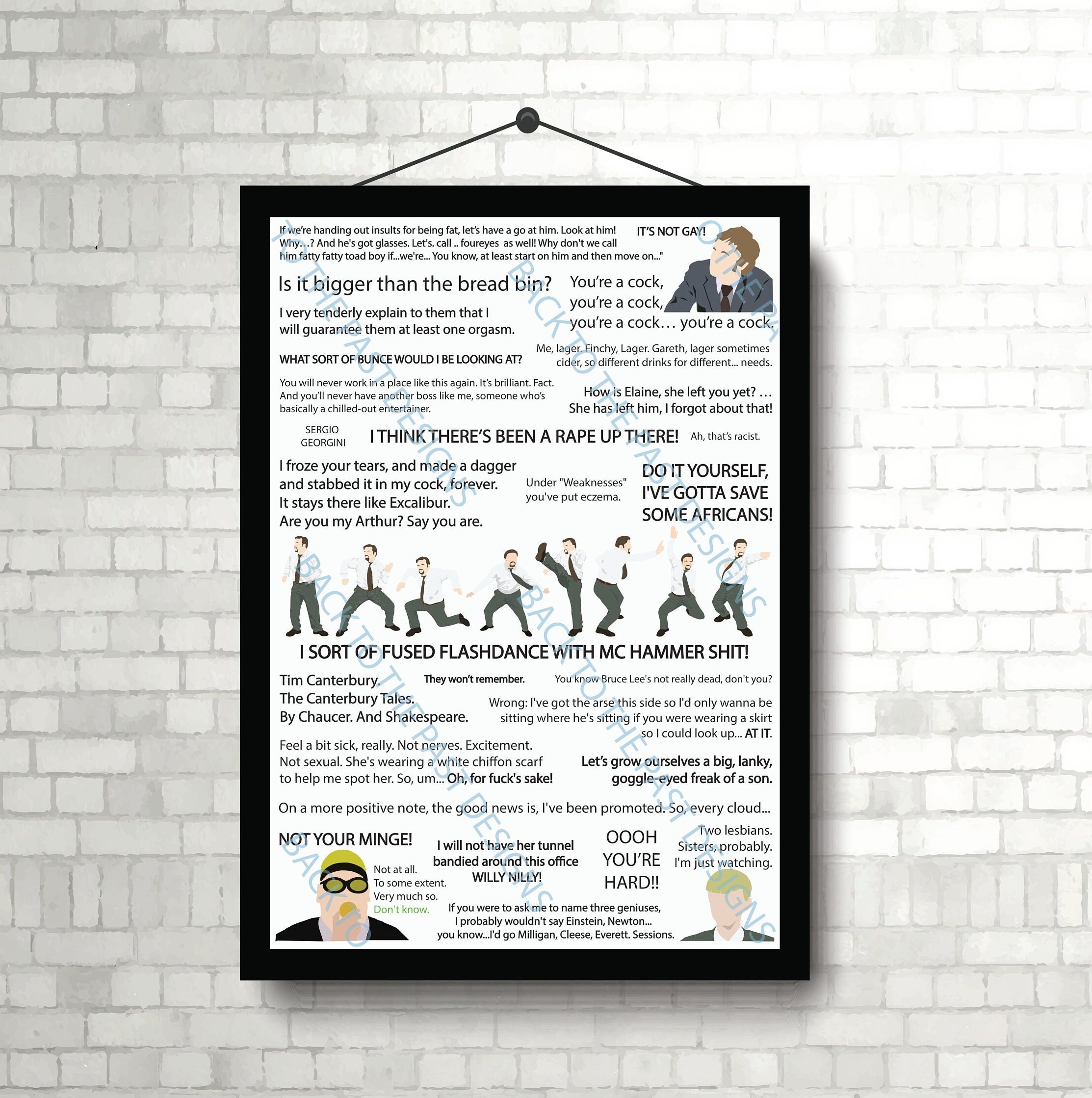 Movie Quote Print - Office