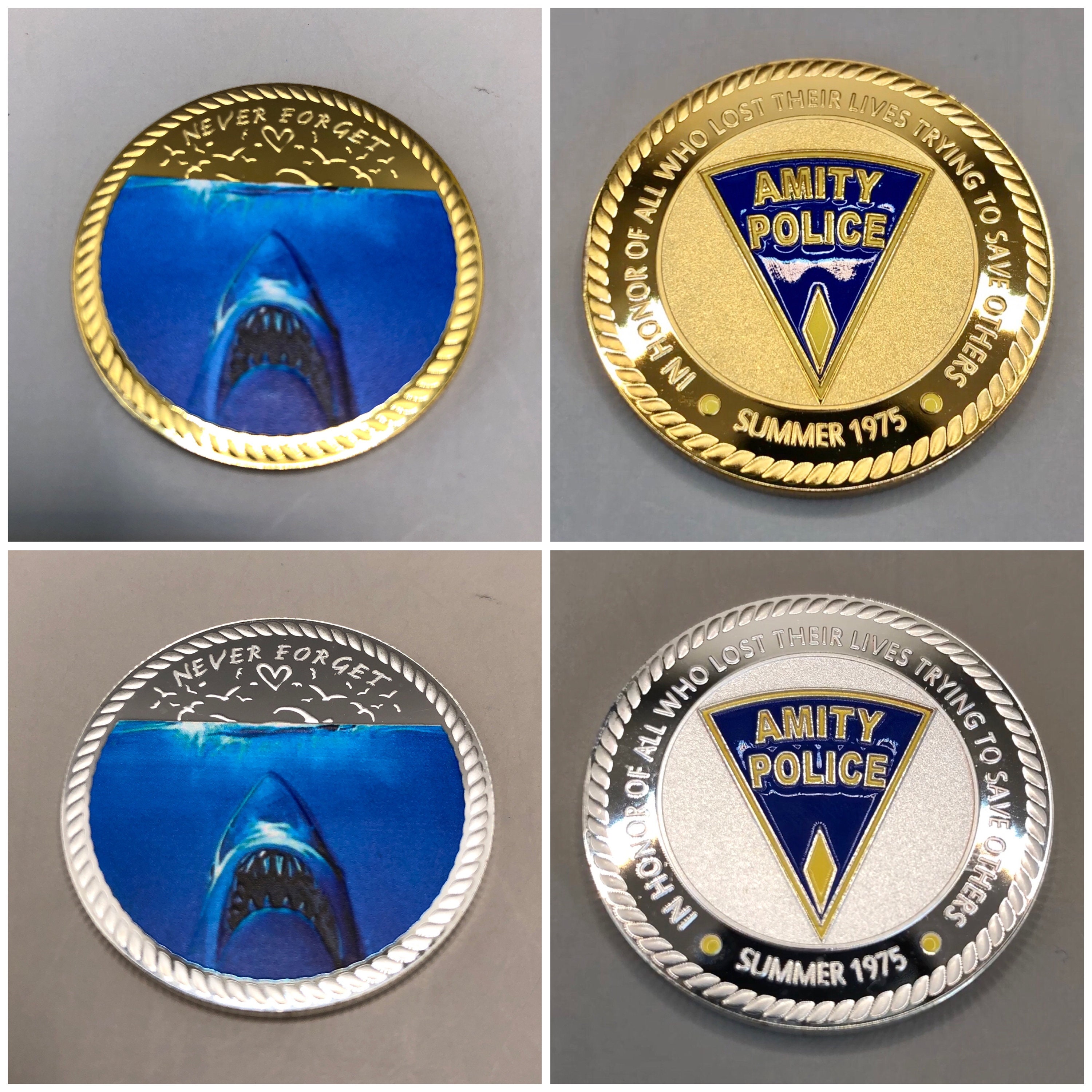 Jaws themed collectors coin