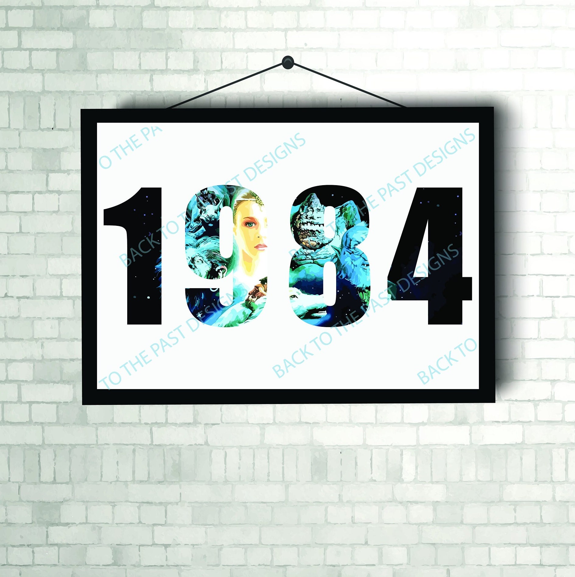 1984 Movie Year Print | SELECT OPTION