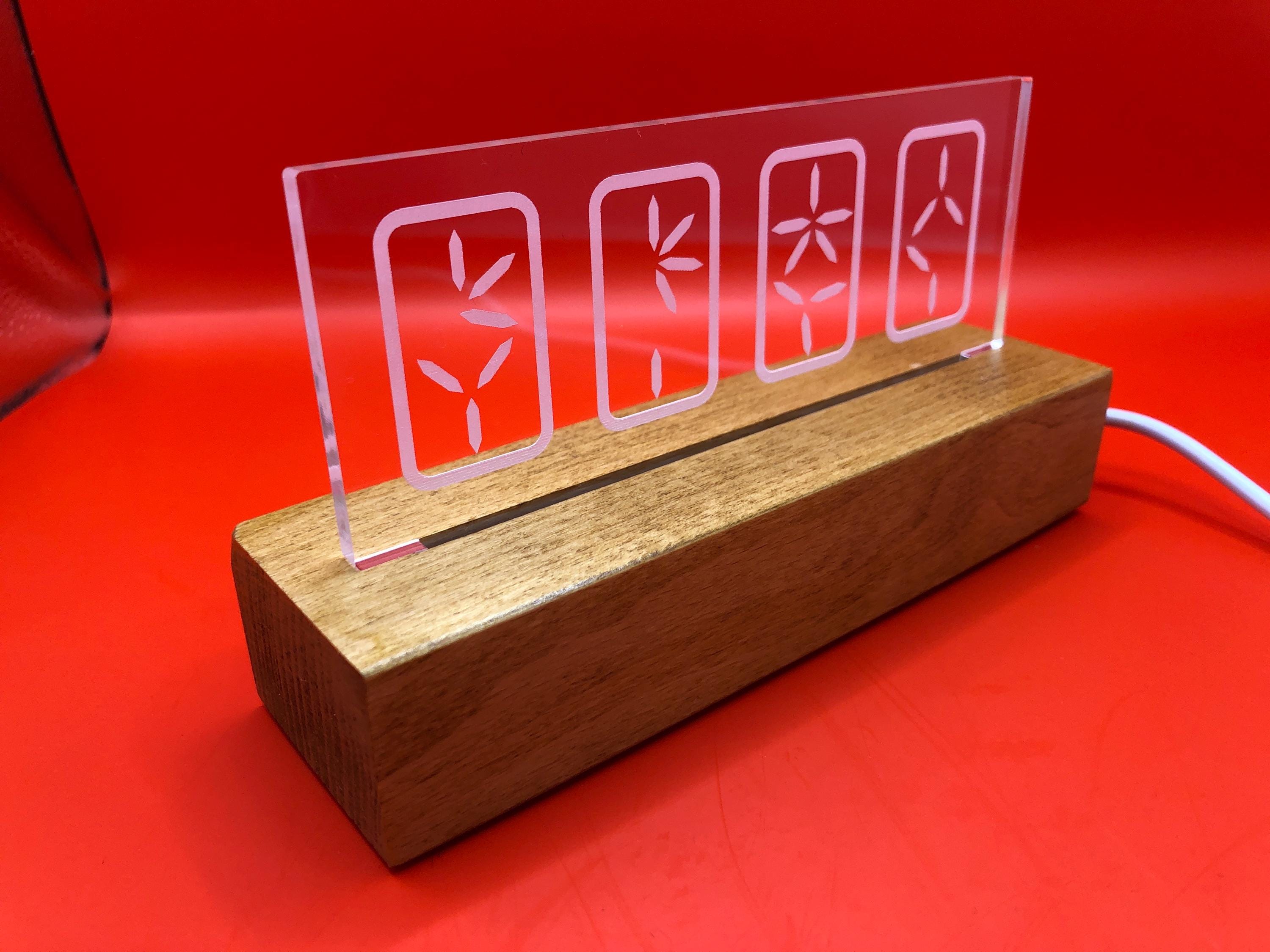 Predator countdown Inspired LED desk lights