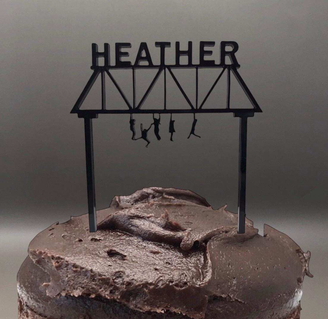 Lost Boys Hanging Bridge Cake Topper