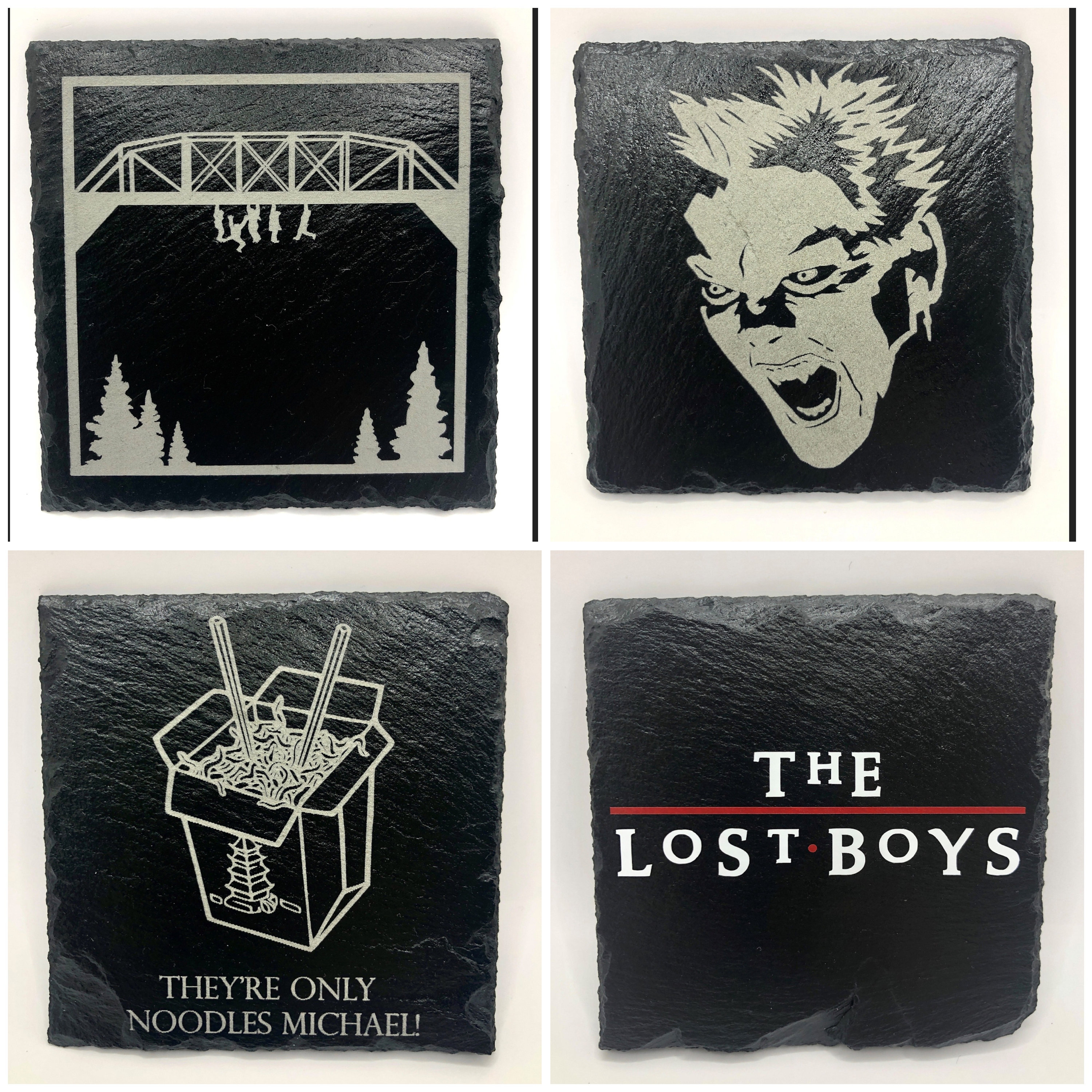 The Lost Boys Themed Slate Coasters