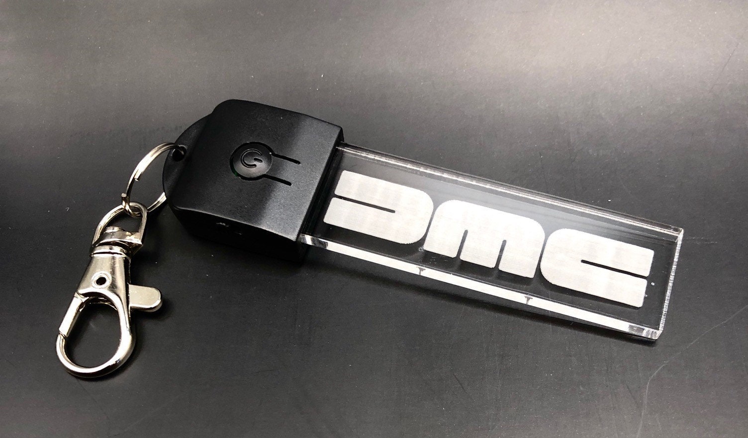 Back to the Future Inspired LED keychain