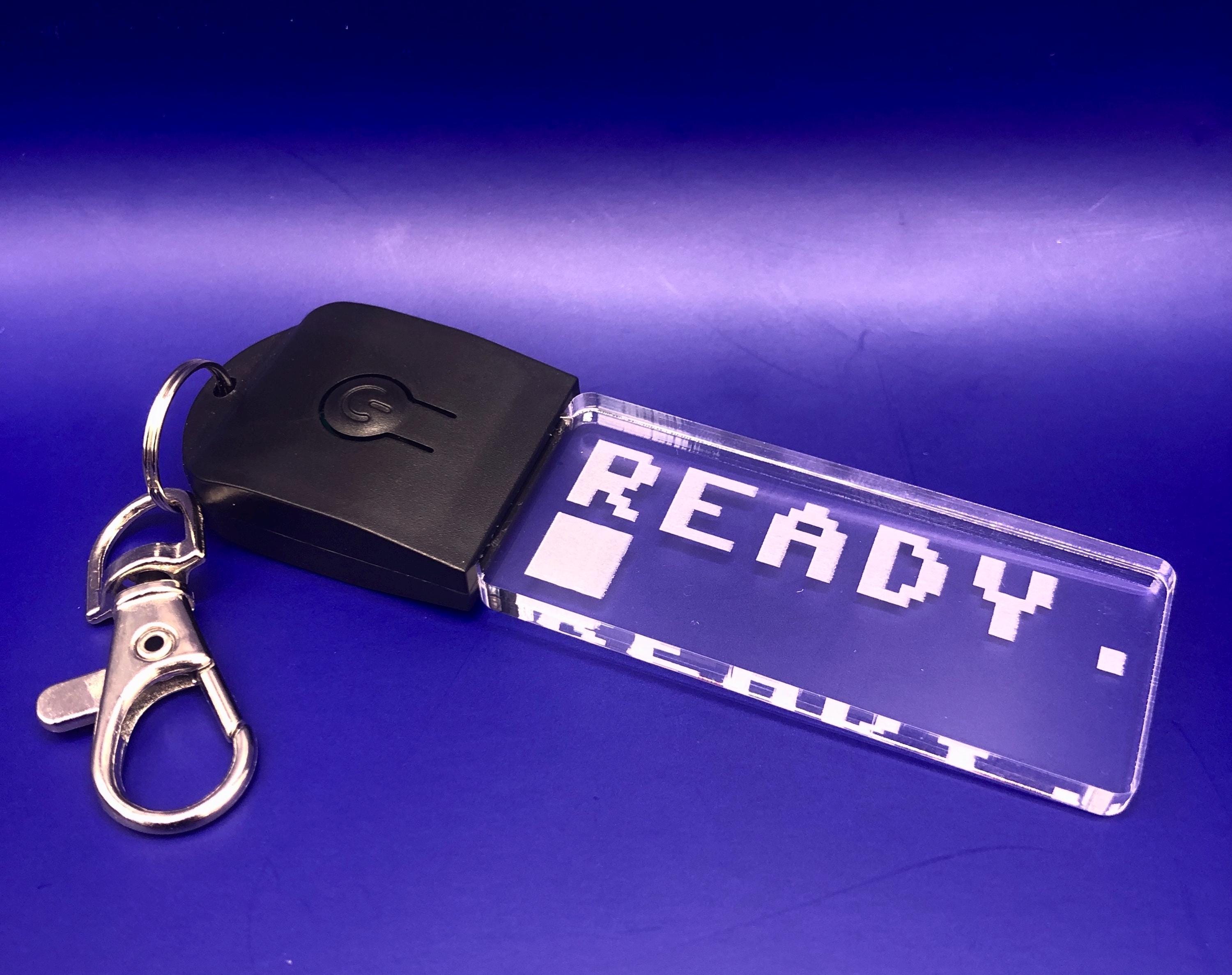 Commodore READY Inspired LED keychain
