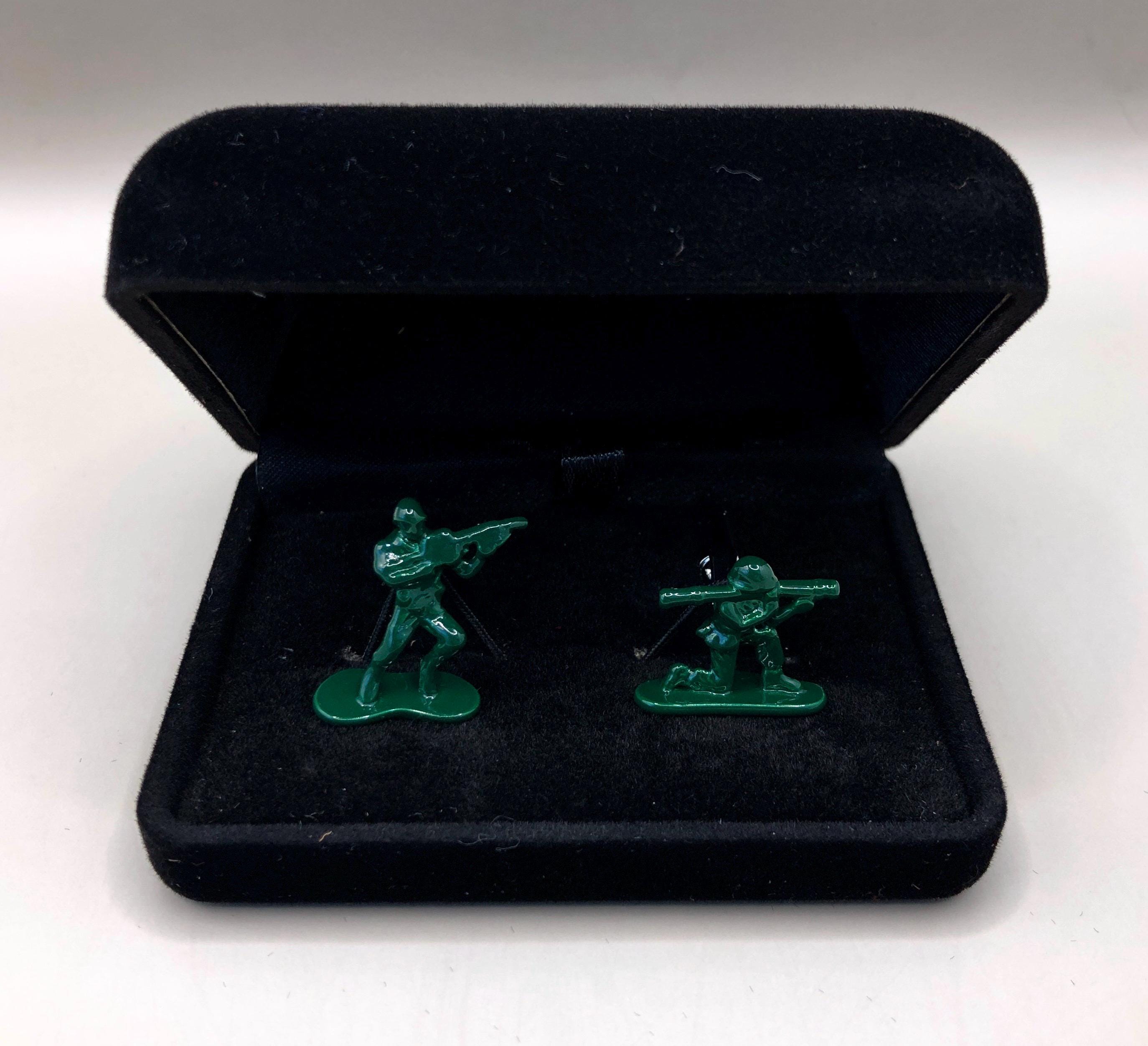 Toy Soldier themed cuff links