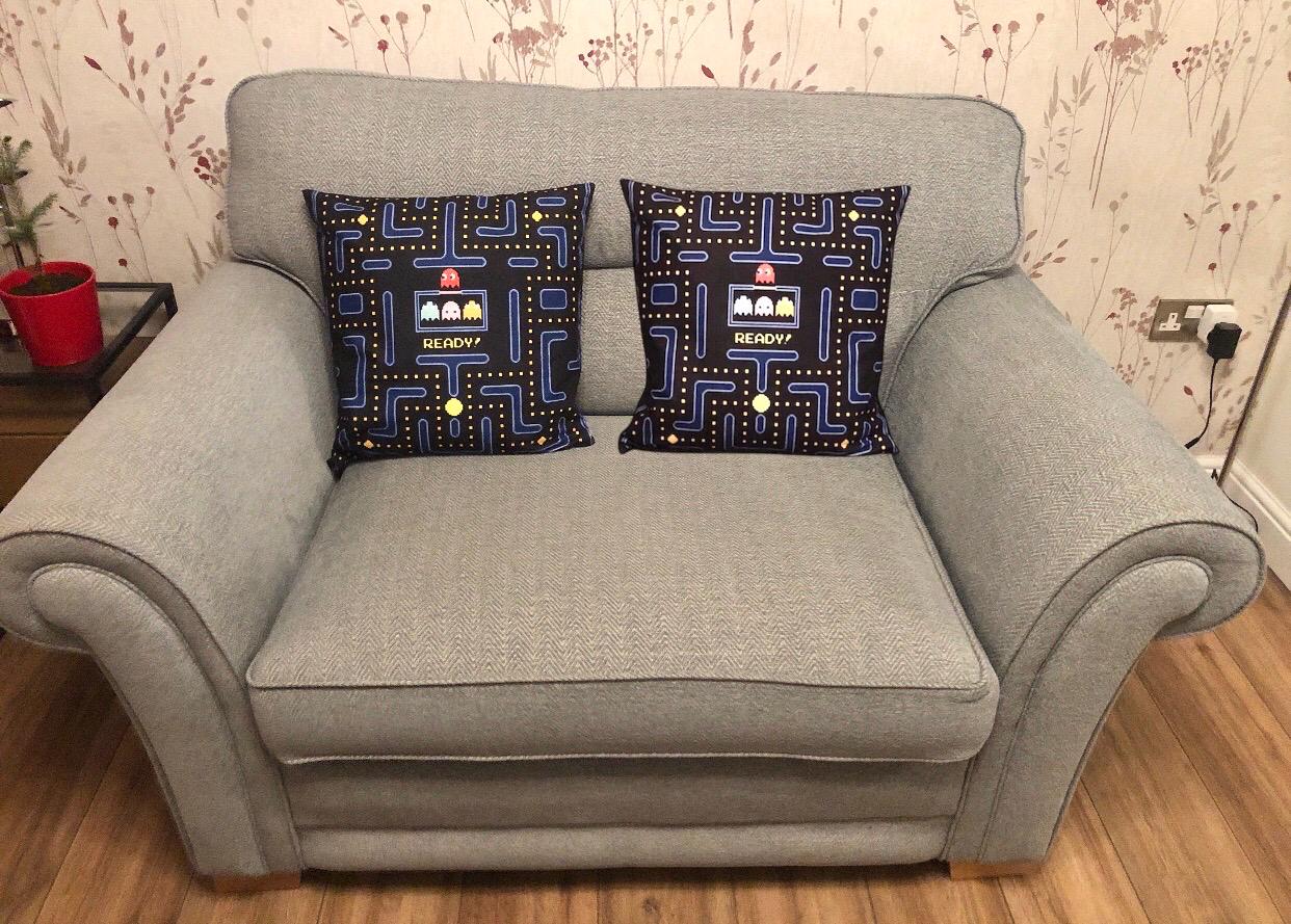 Classic arcade themed cushion covers