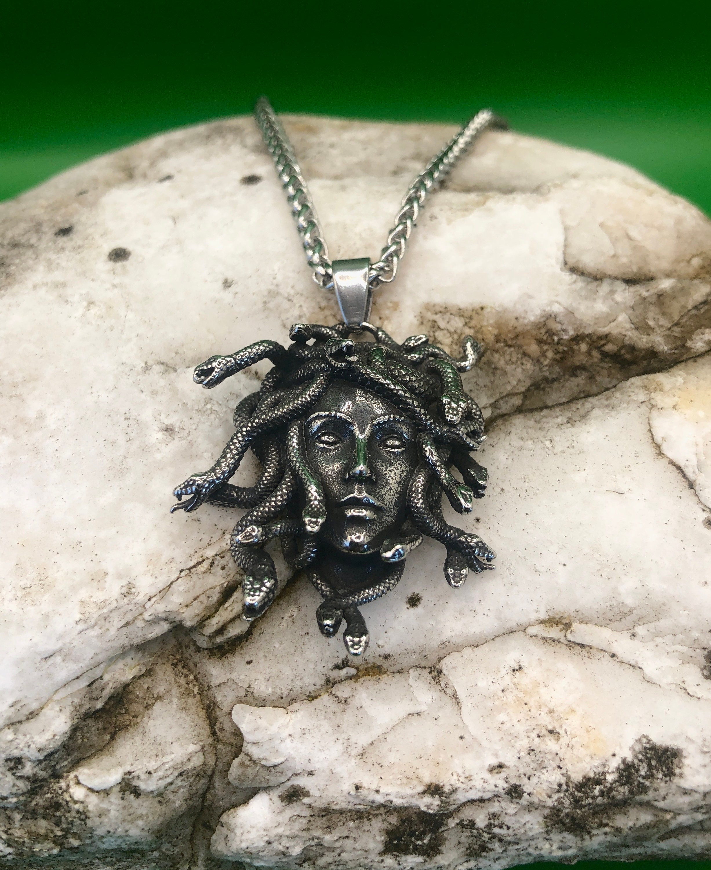 Clash of the titans / Medusa / Greek mythology Inspired Necklace