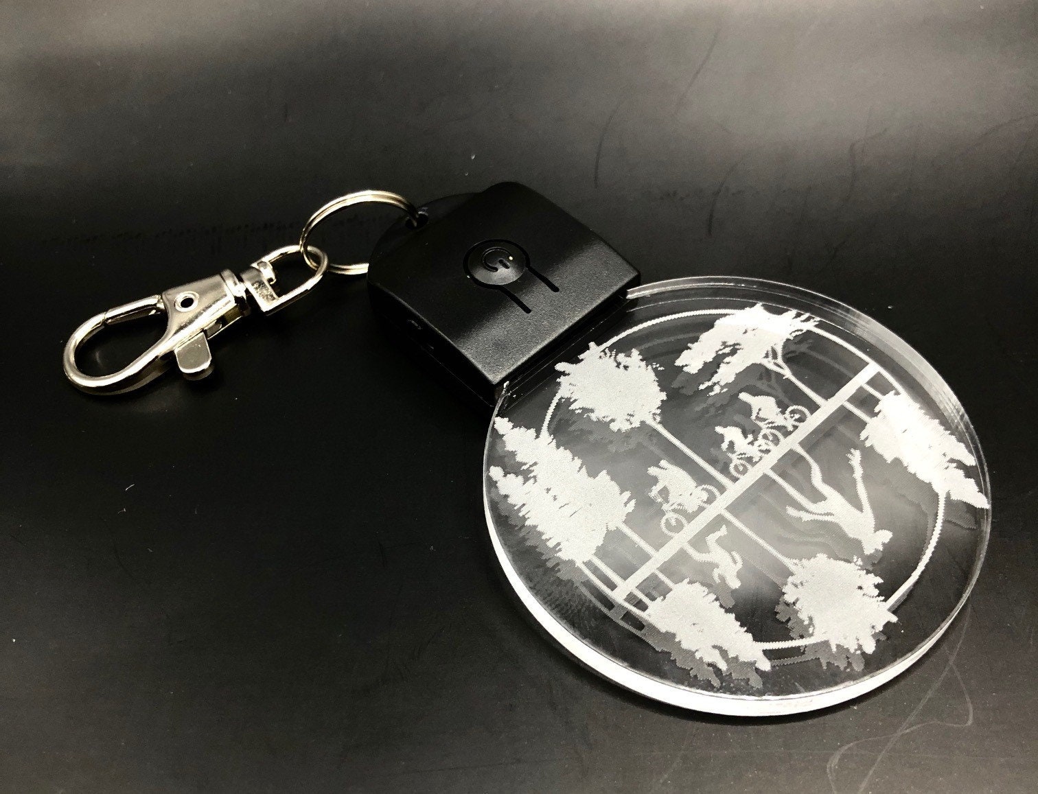 Stranger Things Inspired LED keychain