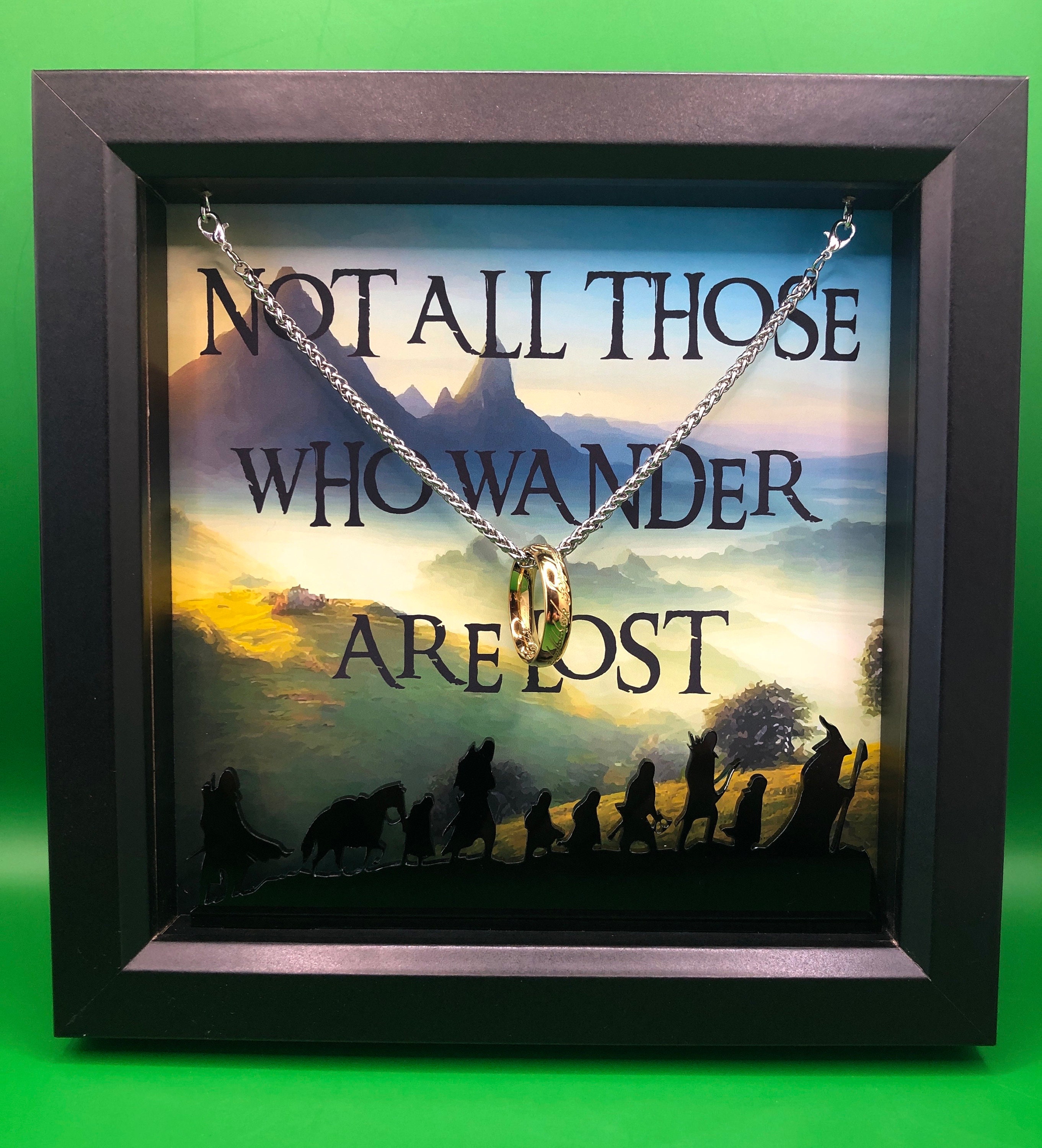 Ring themed 3D picture frame