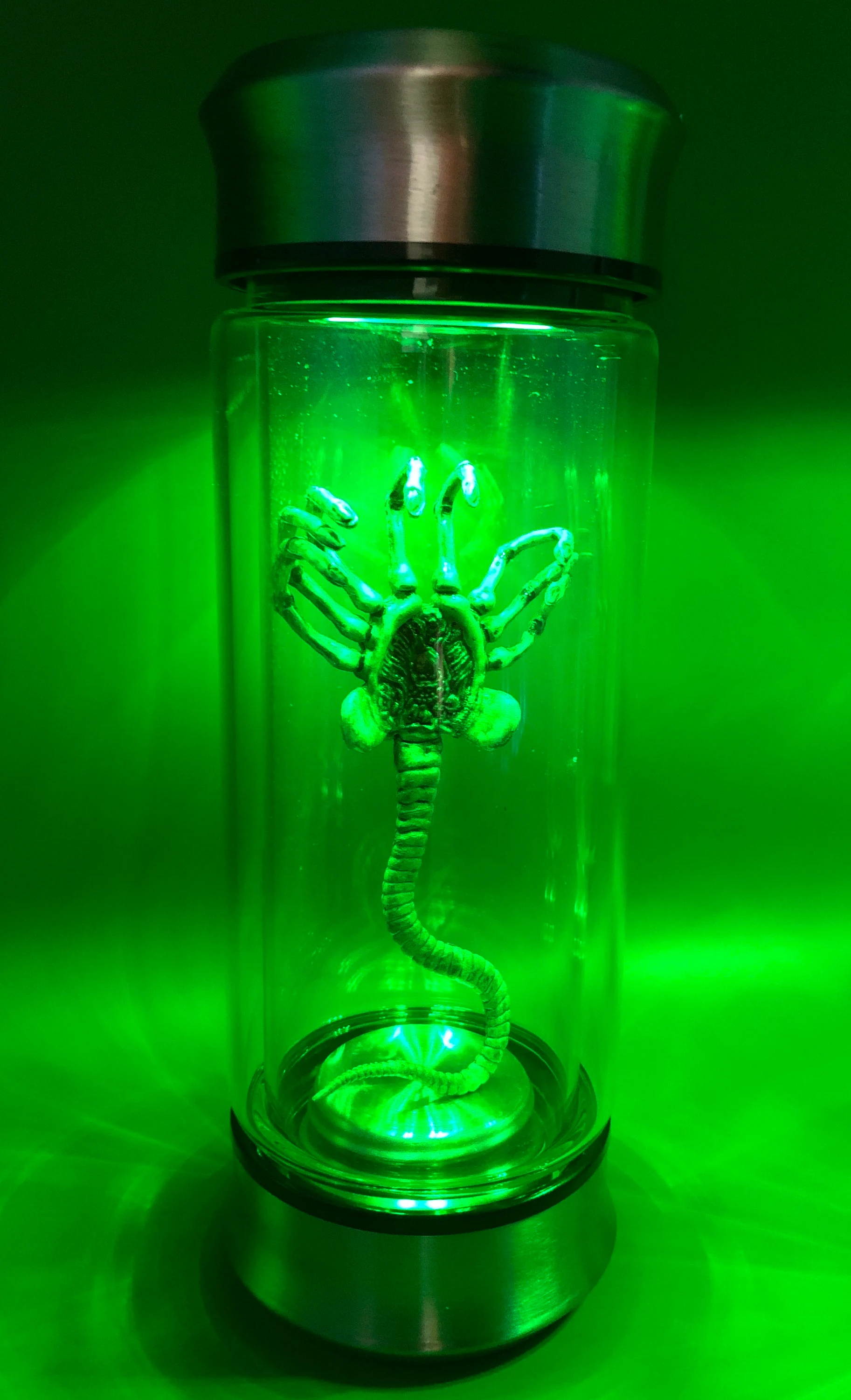 Alien Xenomorph specimen in a jar