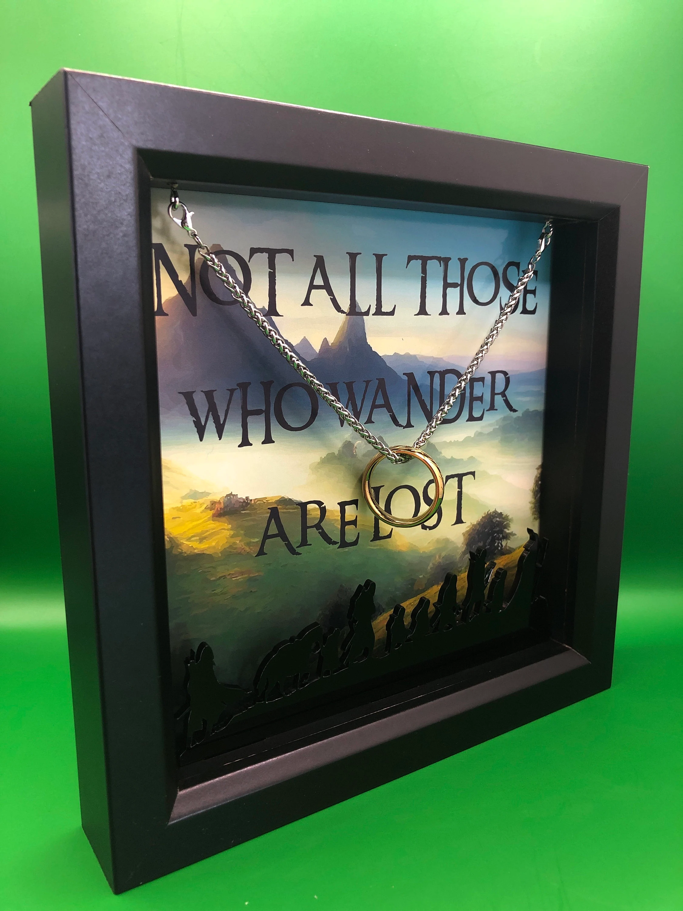 Ring themed 3D picture frame