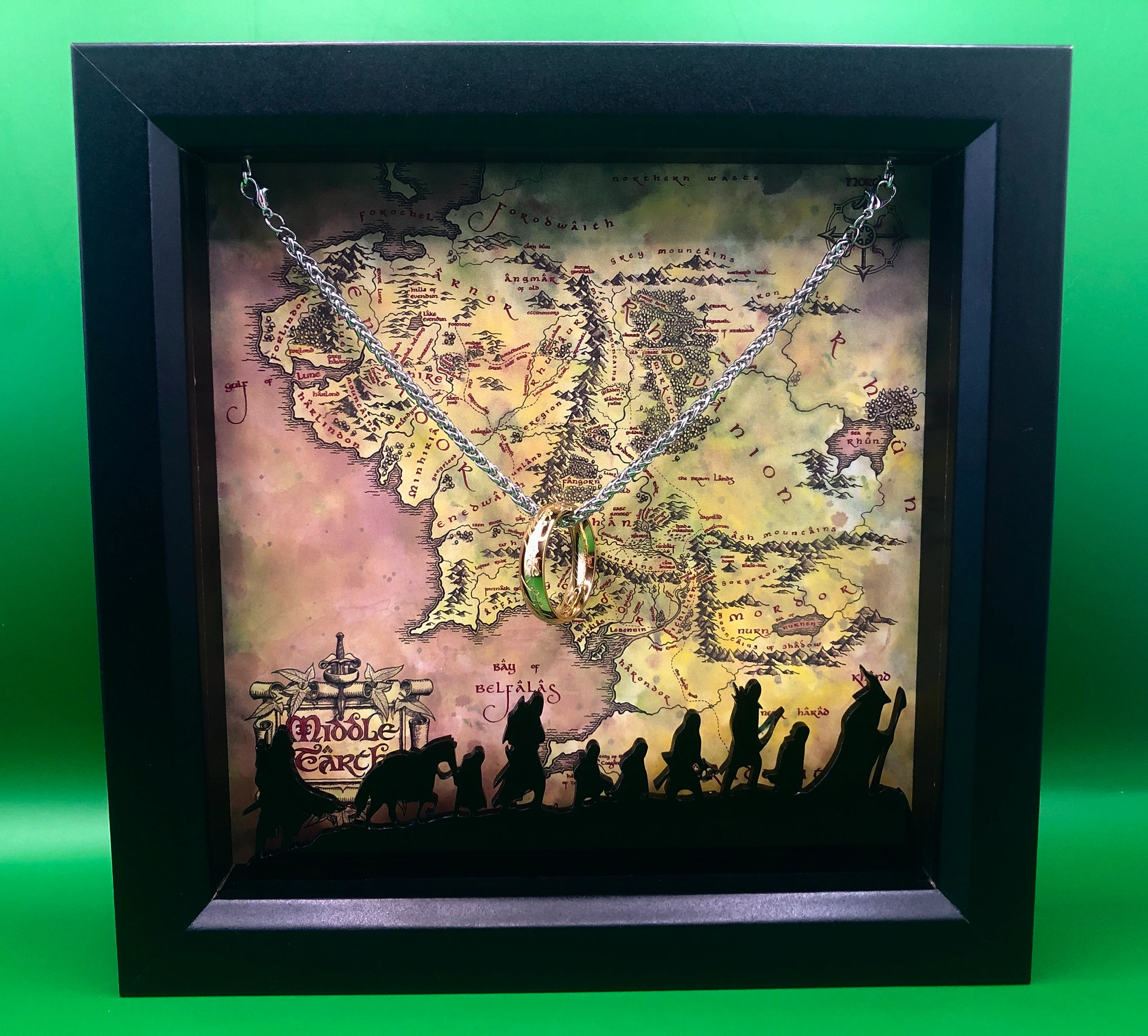 Ring themed 3D picture frame