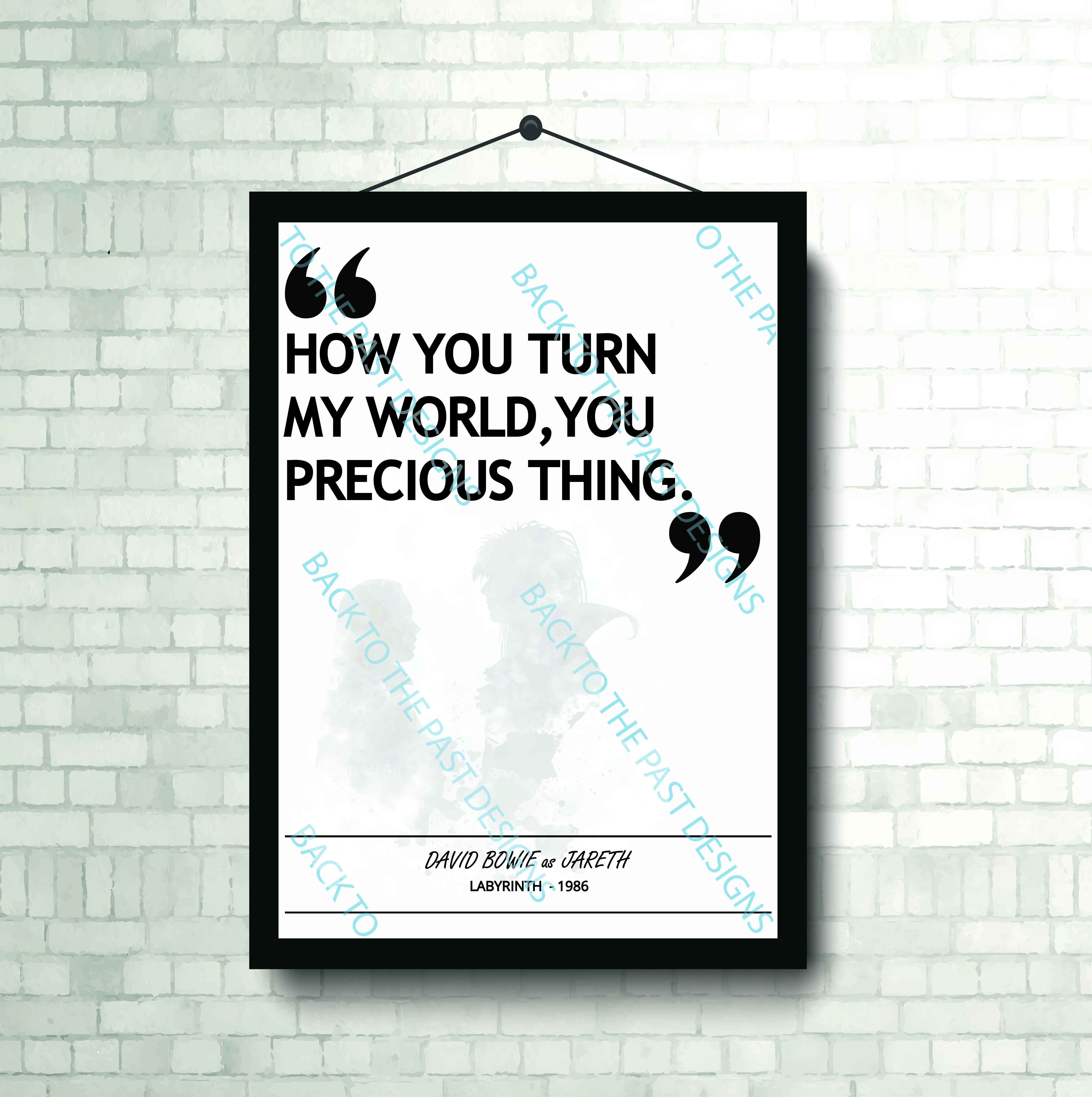 Movie Single Quote Print - Labyrinth