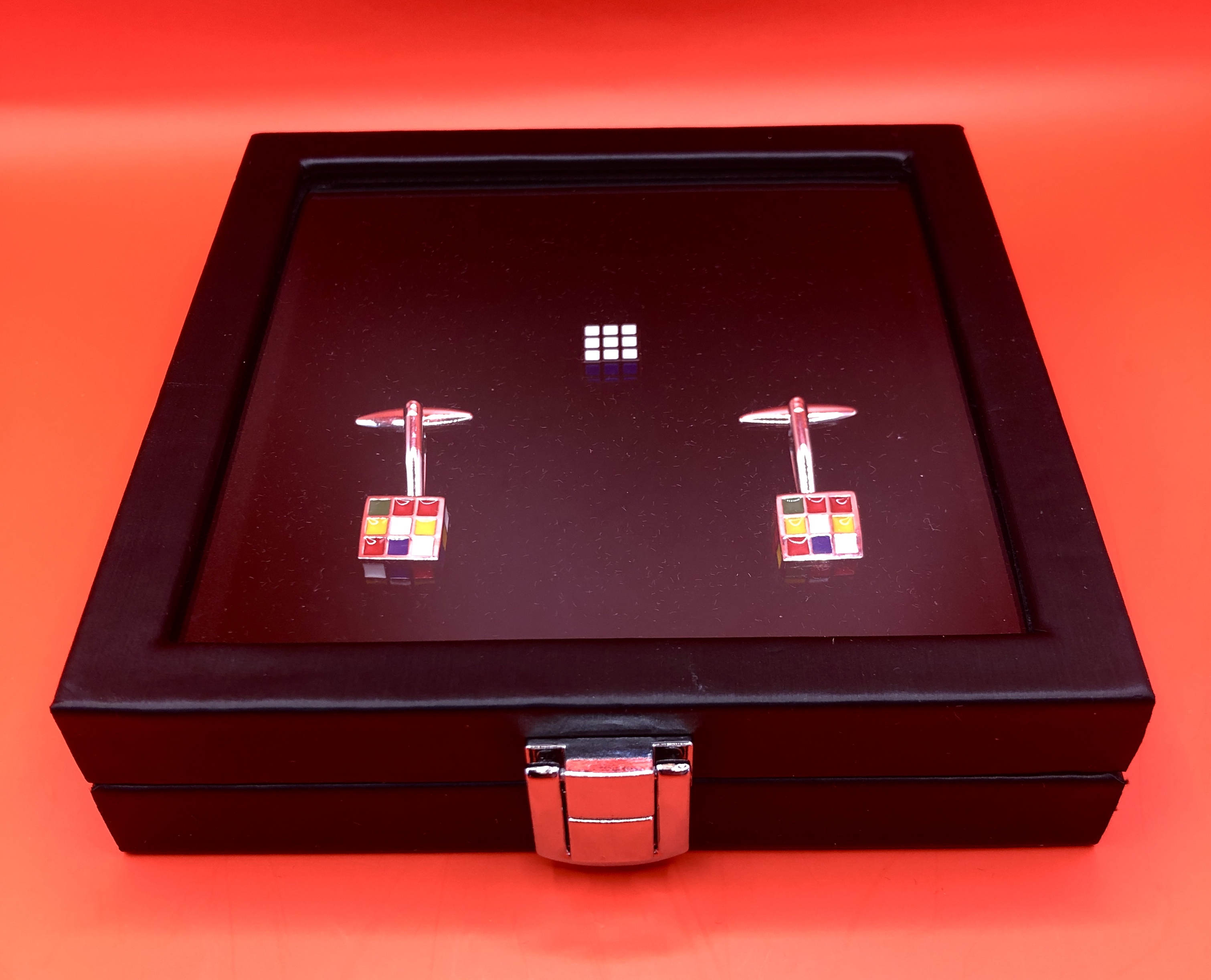 Micro cube - 3x3x3 - 1cm / Cufflink gift set