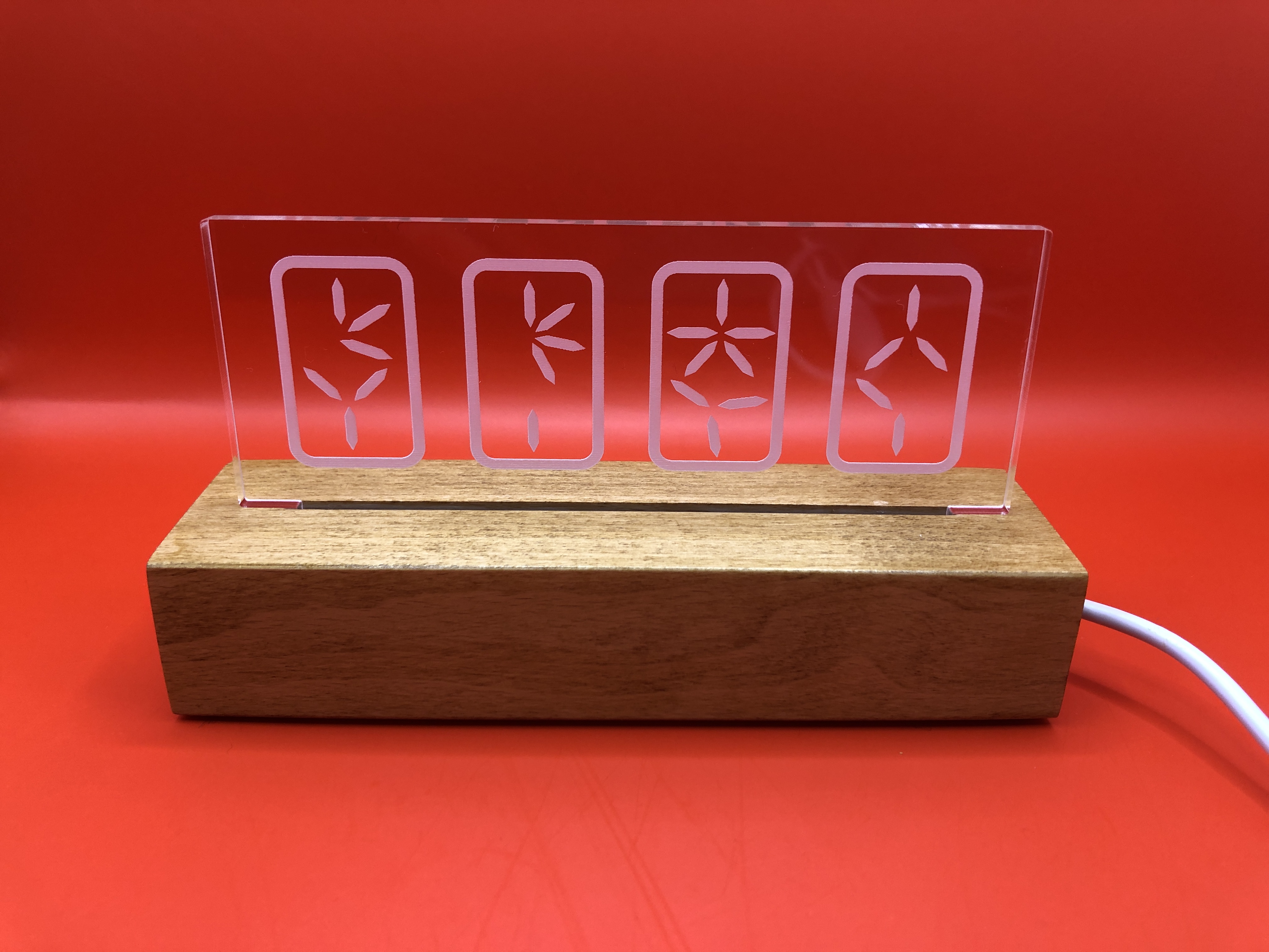 Predator countdown Inspired LED desk lights